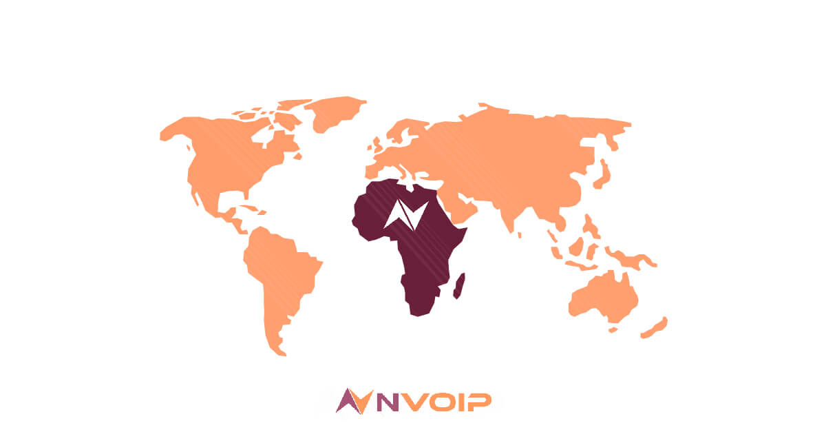 Faça uma ligação internacional para a África - Nvoip Telefonia em